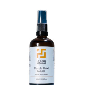 Marula Gold Body Oil | Natural Hydrating Oil with Marula, Baobab & Argan for Glowing Skin